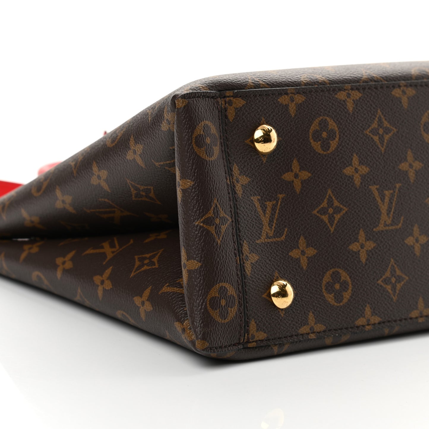 Monogram Flower Tote Coquelicot