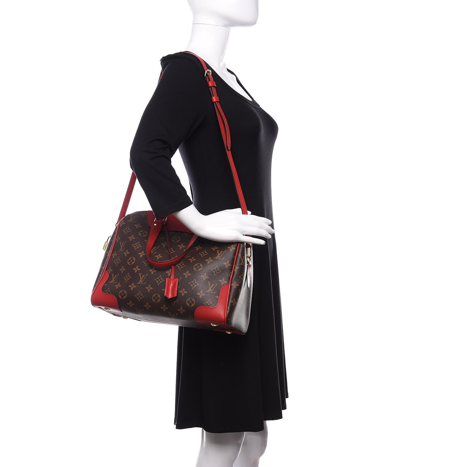 Louis Vuitton Monogram Retiro NM Cherry 2 of 12