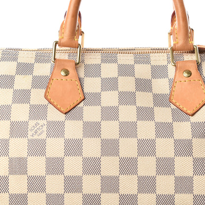Louis Vuitton Damier Azur Speedy 30 11 of 12