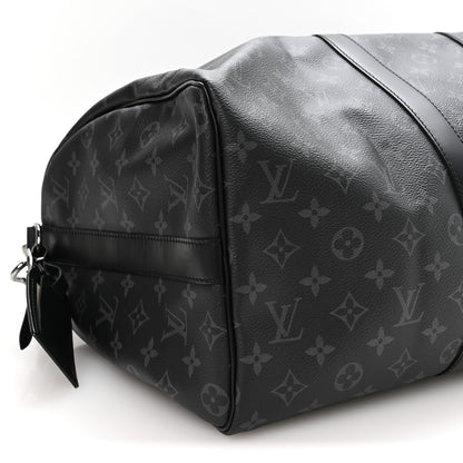 Louis Vuitton Monogram Eclipse Keepall Bandouliere 45 8 of 9