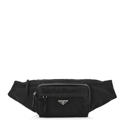 Prada Tessuto Nylon Belt Bag Black 1 of 12