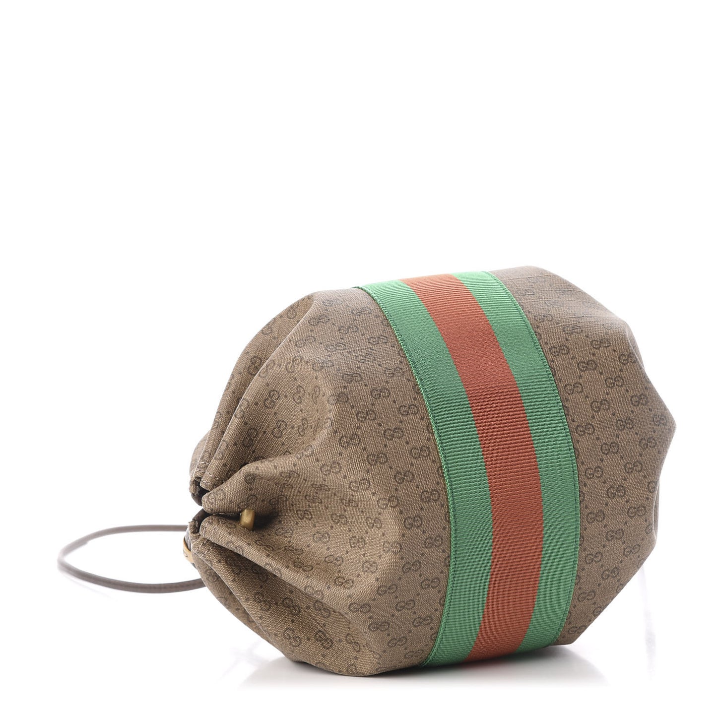Mini Vintage GG Supreme Monogram Web Butterfly New Candy Crossbody Beige New Acero