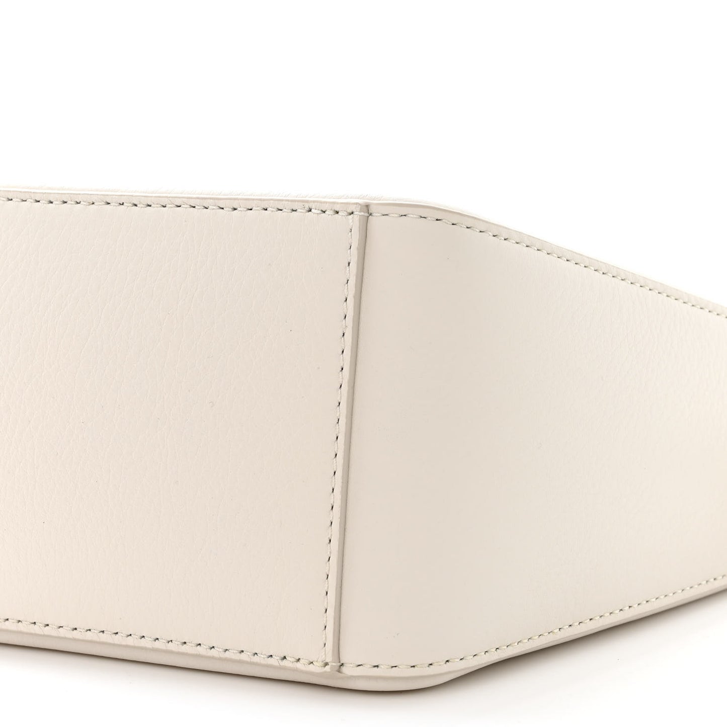 Calfskin Mini Hammock Hobo Soft White