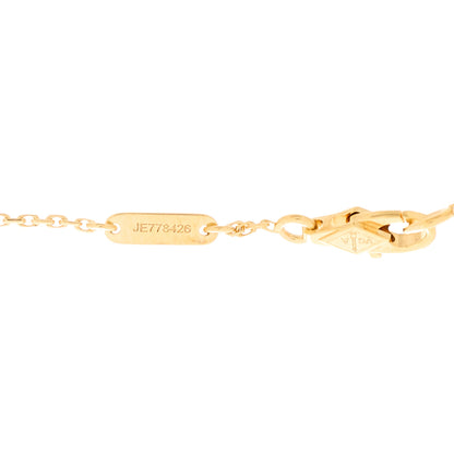 Van Cleef & Arpels 18K Yellow Gold Mother of Pearl Sweet Alhambra Butterfly Bracelet 3 of 5