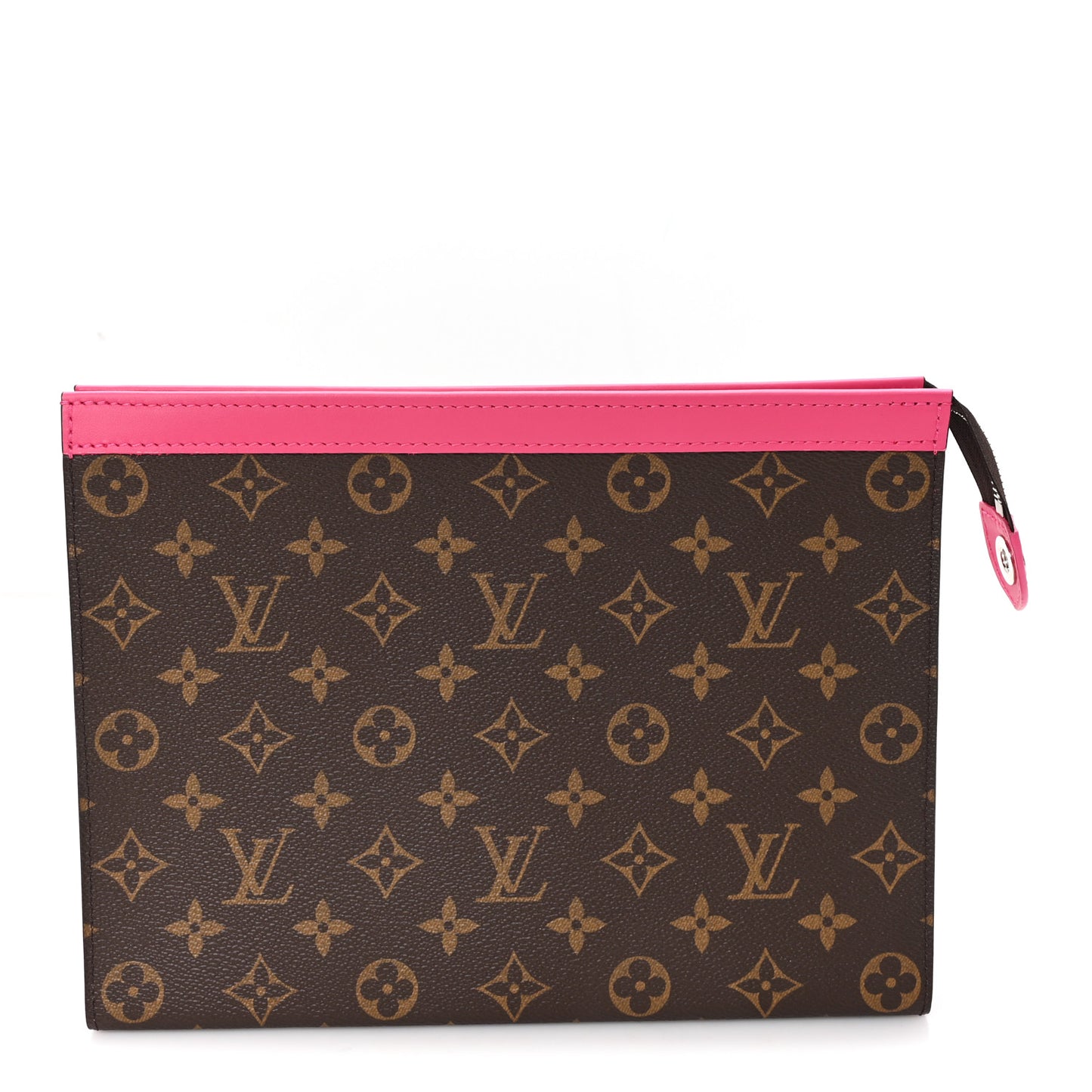 Monogram Macassar Pochette Voyage MM Fuchsia