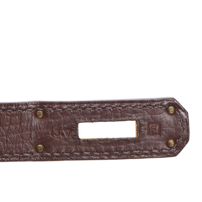 Hermes Ardennes Birkin 35 Chocolate 19 of 25