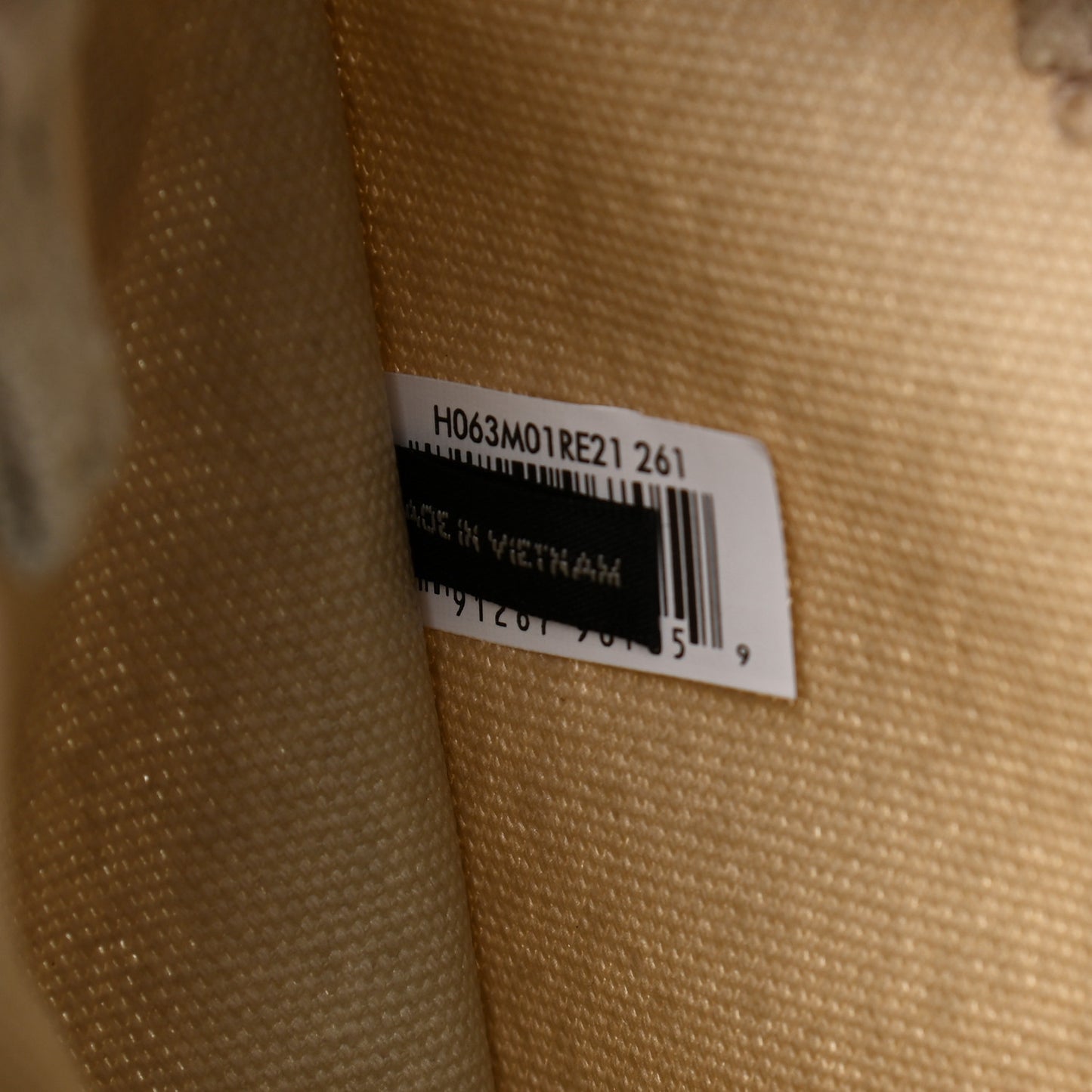 Cotton Canvas Medium The Traveler Tote Bag Beige