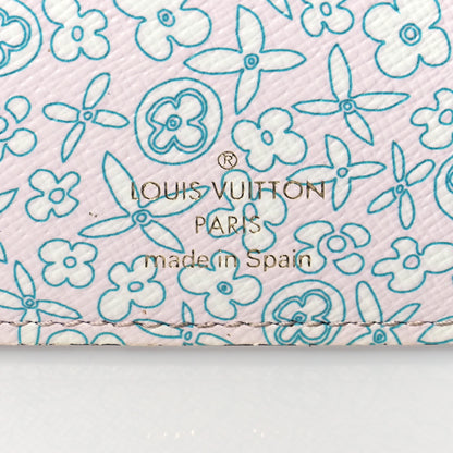 Louis Vuitton Monogram Fleuri Insolite Wallet Rose 6 of 9