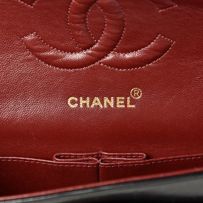Chanel Lambskin Quilted Medium Double Flap Black 5 of 16
