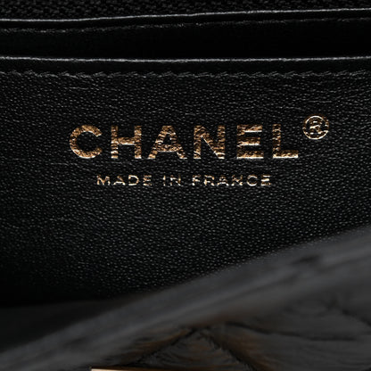 Chanel Aged Calfskin Quilted 2.55 Reissue Mini Flap Black 6 of 11