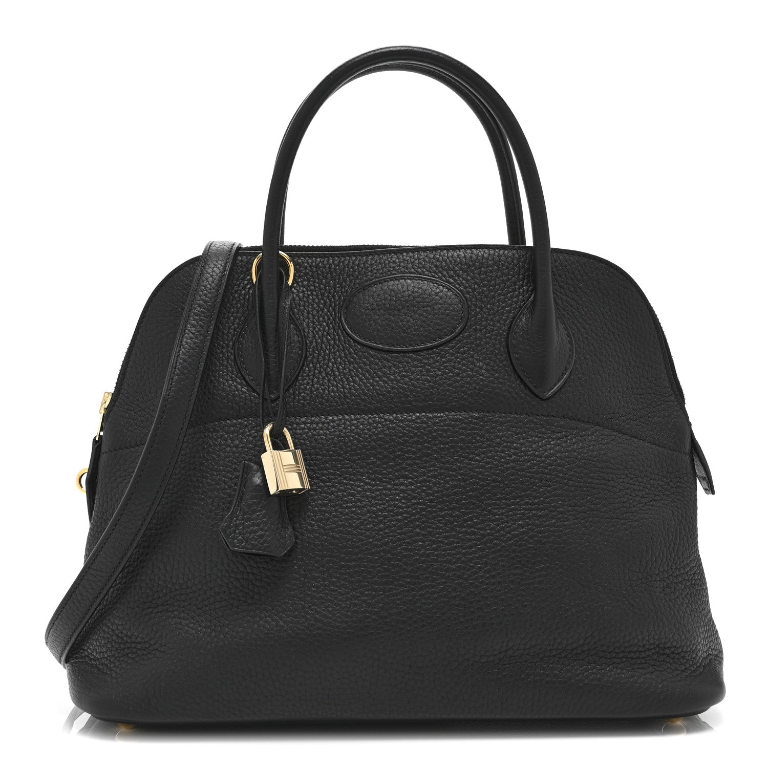 Hermes Taurillon Clemence Bolide 31 Black 1 of 12