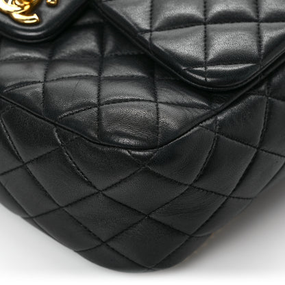 Chanel Lambskin Quilted Large In Seoul Backpack Black 10 of 10