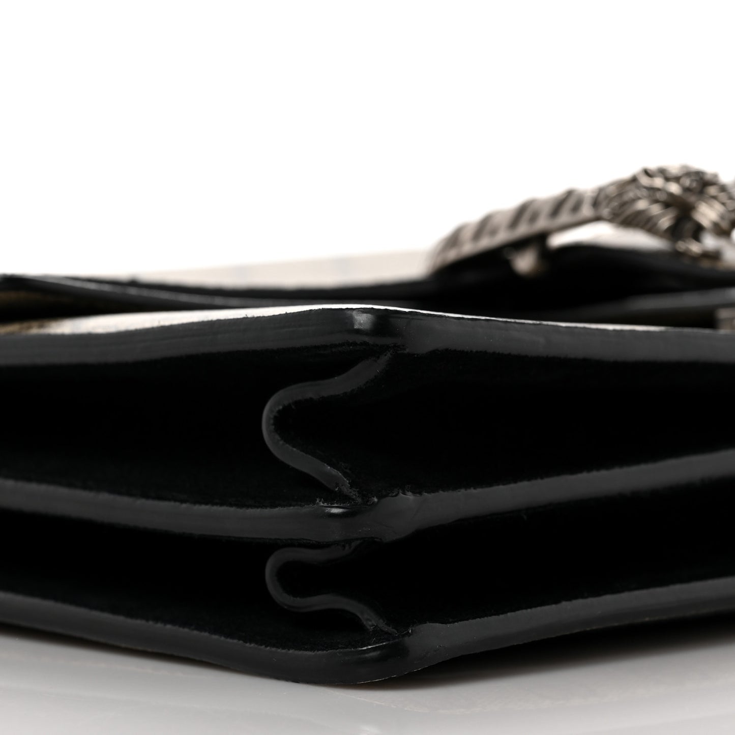 GG Supreme Monogram Medium Dionysus Shoulder Bag Black