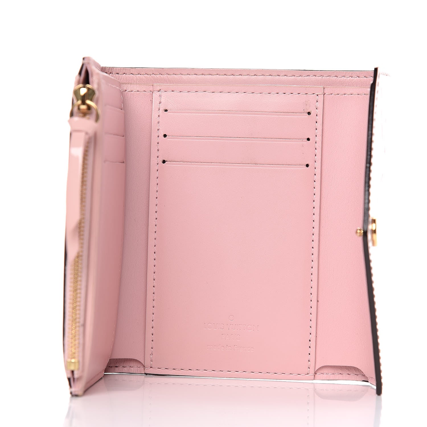 Louis Vuitton Vernis Victorine Wallet Rose Ballerine 6 of 8