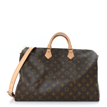 Louis Vuitton Monogram Speedy Bandouliere 40 1 of 11