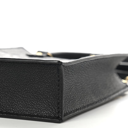 Louis Vuitton Empreinte Monogram Giant Petit Sac Plat Black 10 of 12