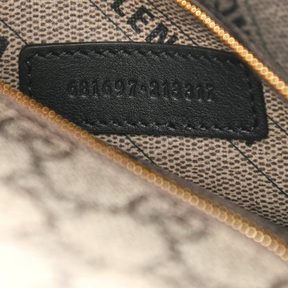 Balenciaga X GUCCI GG Supreme Monogram Small Hourglass Top Handle Bag Beige Ebony 7 of 11
