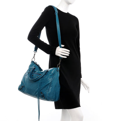 Balenciaga Agneau Classic Hardware Velo Lagon 2 of 11