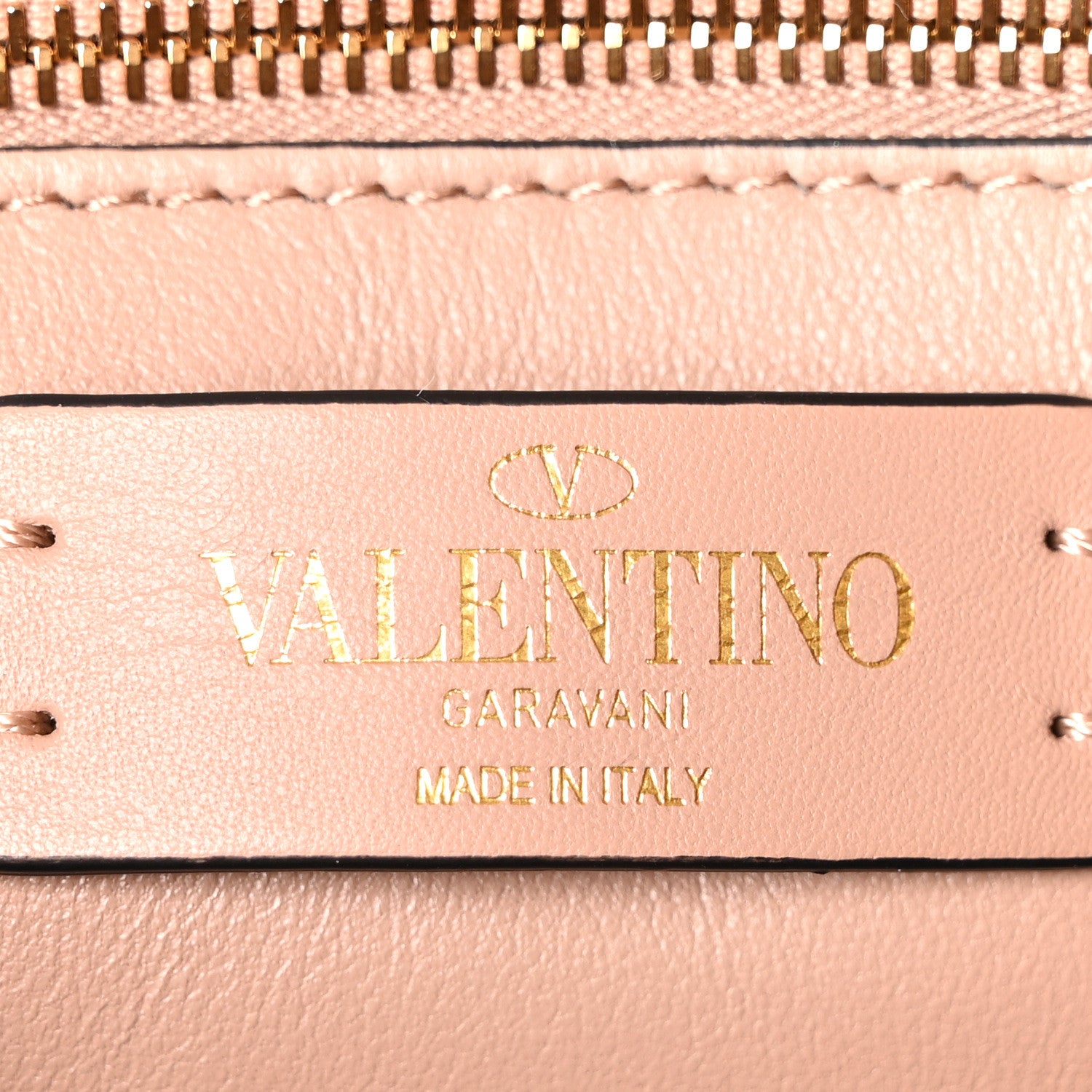 Valentino Garavani Nappa Large Roman Stud Shoulder Bag Rose Cannelle 6 of 9
