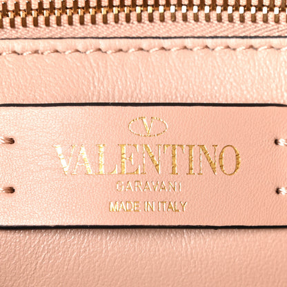 Valentino Garavani Nappa Large Roman Stud Shoulder Bag Rose Cannelle 6 of 9