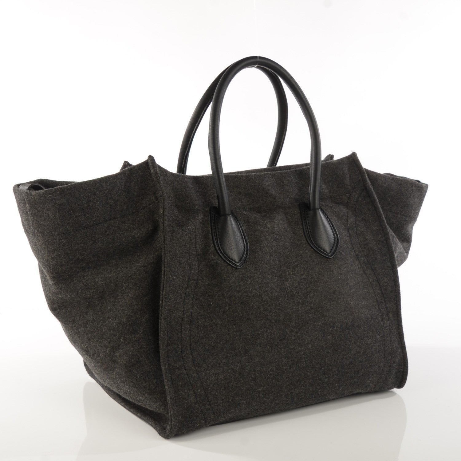 Celine Felt Medium Phantom Luggage Grey 3 of 10