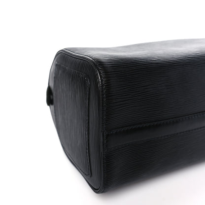 Louis Vuitton Epi Speedy 25 Black 6 of 9