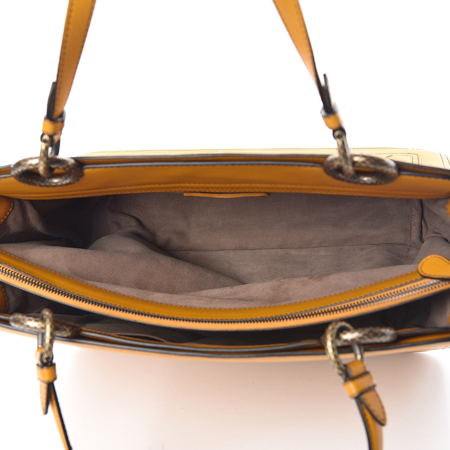 Nappa Tote Ocre
