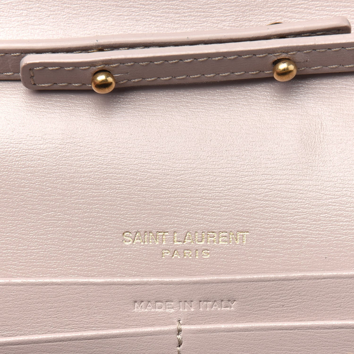 Saint Laurent Smooth Calfskin Monogram Medium Sulpice Shoulder Bag Light Natural 5 of 12