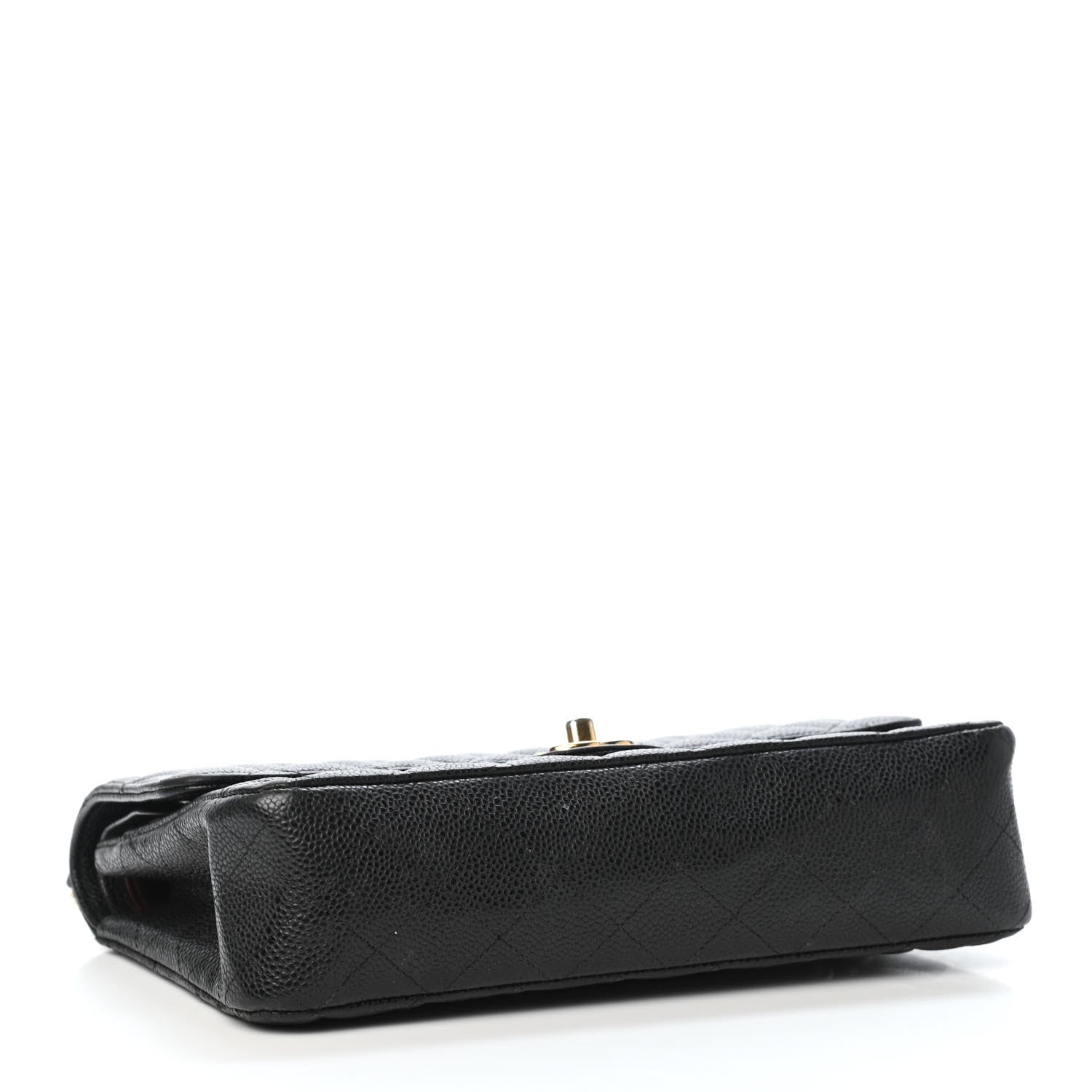 Chanel Caviar Quilted Medium Double Flap Black 3 of 5
