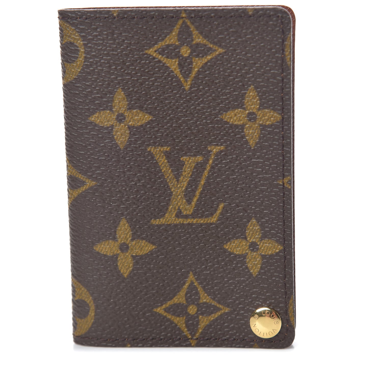 Monogram Credit Card Photo Holder