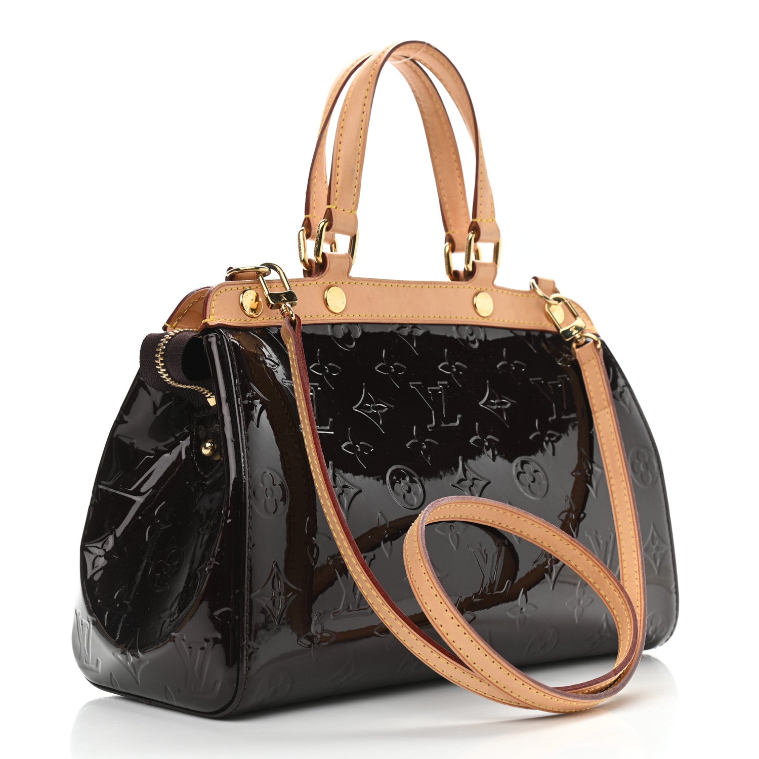 Louis Vuitton Vernis Brea PM Amarante 3 of 10