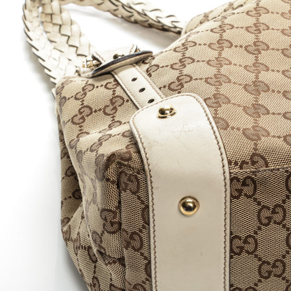Gucci Monogram Medium Pelham Shoulder Bag Off White 8 of 13