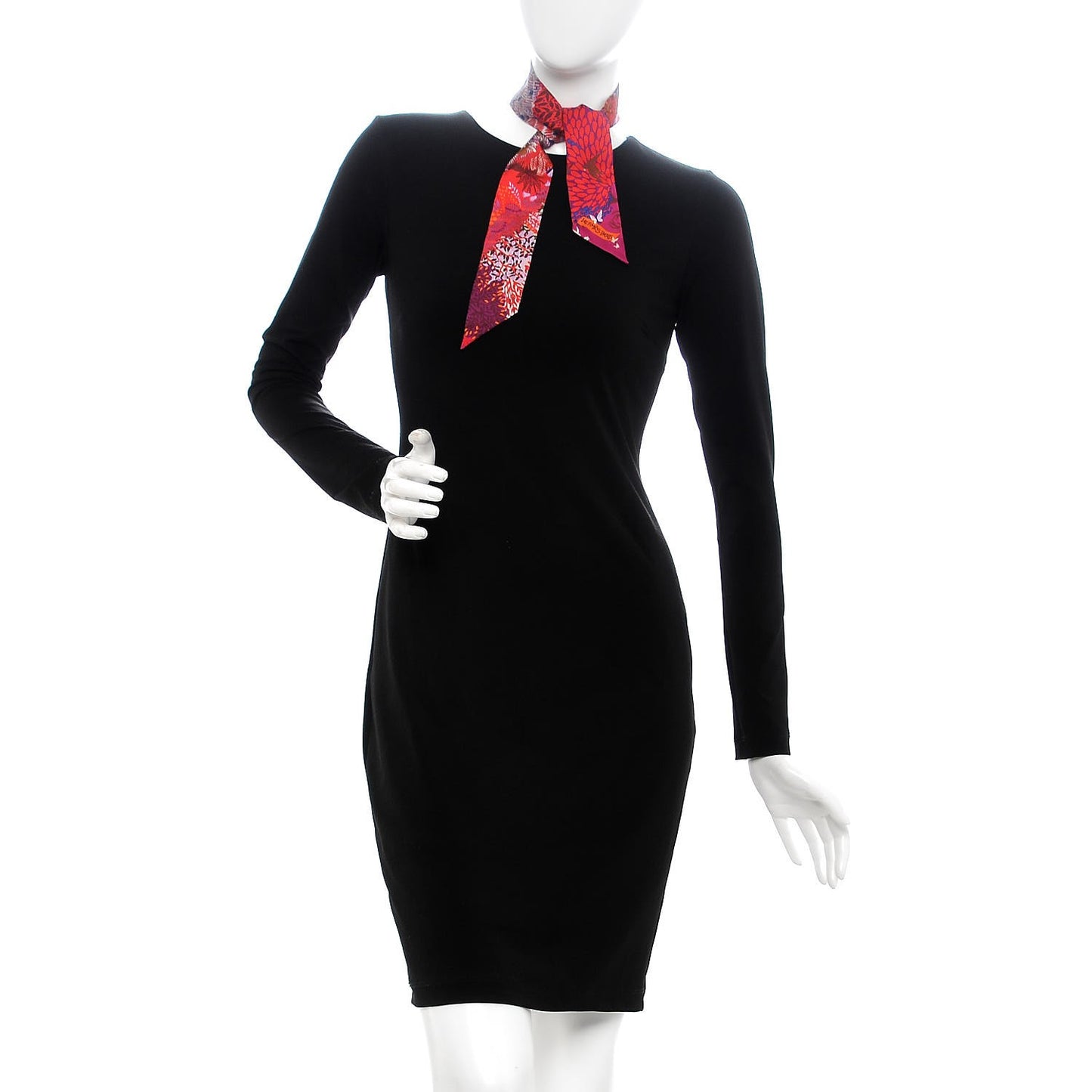 Silk Dans un Jardin Anglais Twilly Fuchsia Rouge Bleu Roy