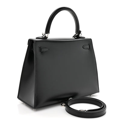Hermes Box Kelly Sellier 25 Black 3 of 11