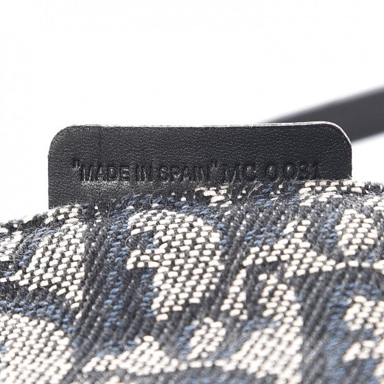 Monogram Mini Saddle Pochette Navy