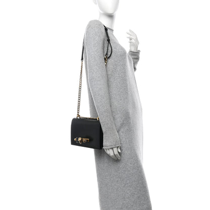 Alexander McQueen Calfskin Knuckle Crossbody Black 2 of 12