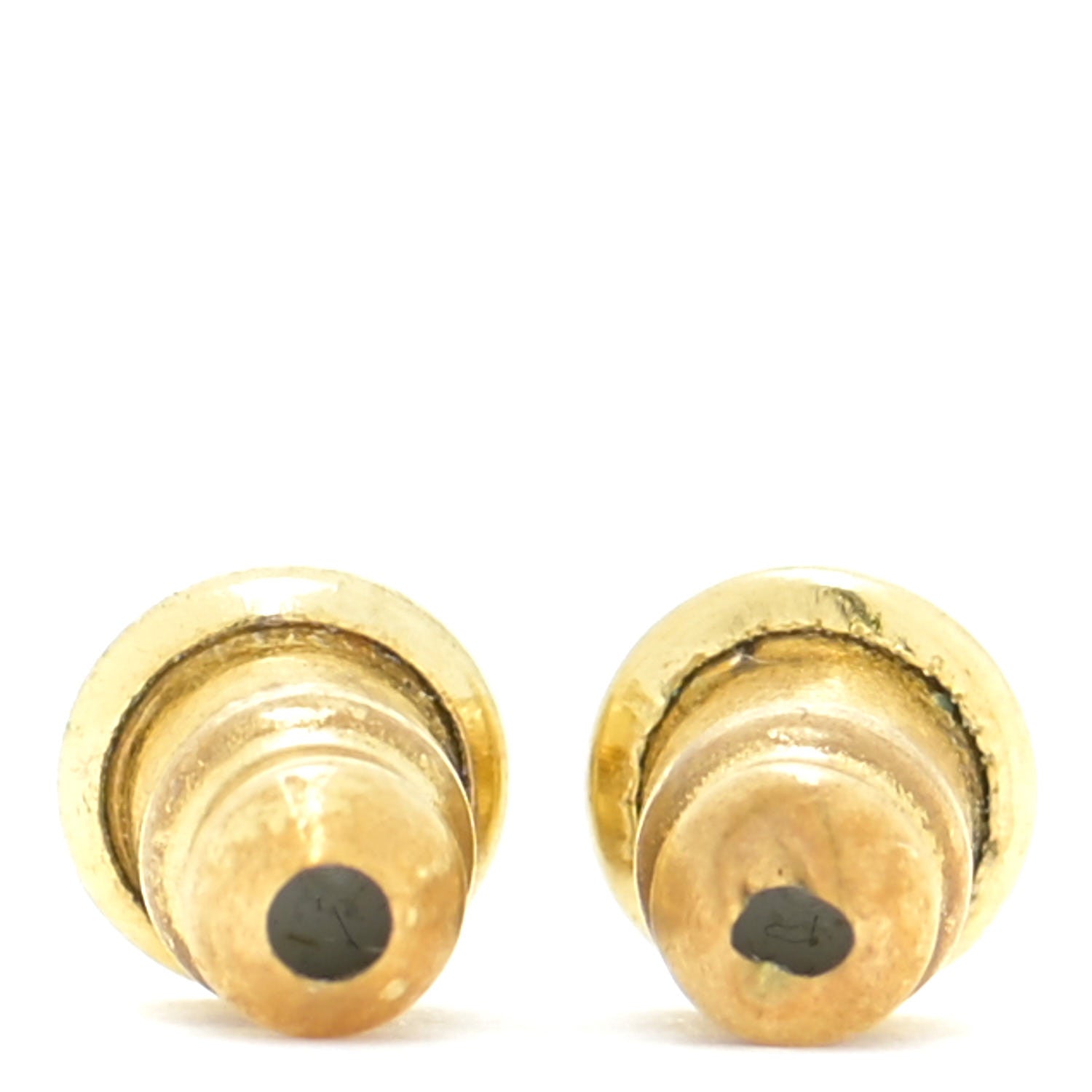 Chanel Pearl CC Earrings Gold 5 of 6