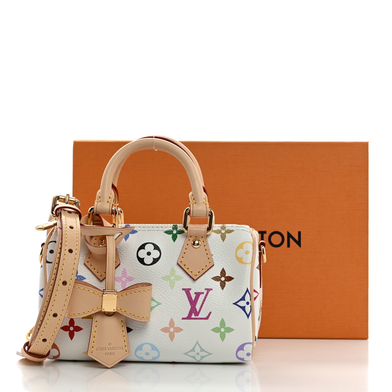 Louis Vuitton LV X TM Monogram Multicolor Nano Speedy White 10 of 10