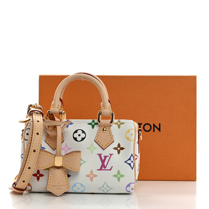 Louis Vuitton LV X TM Monogram Multicolor Nano Speedy White 10 of 10