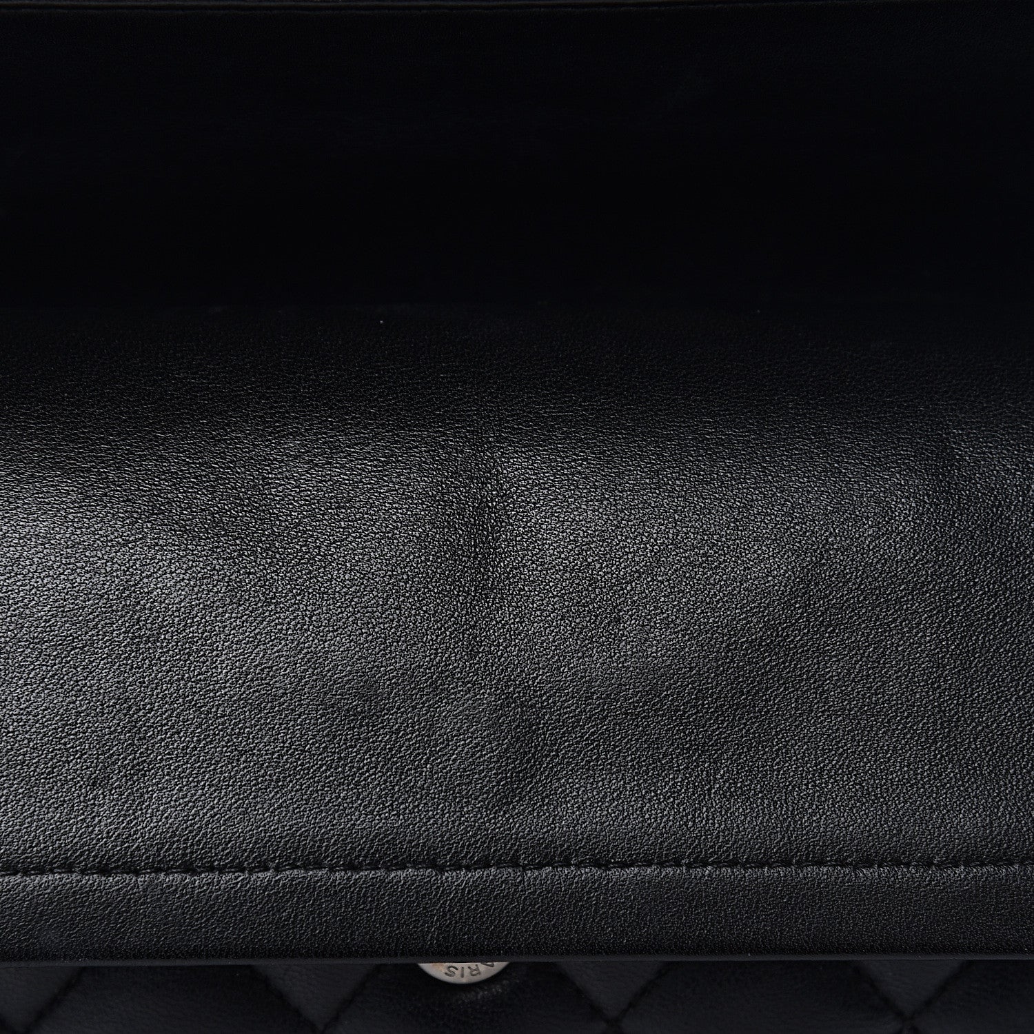 Chanel Lambskin Quilted Medium Double Flap Black 12 of 18