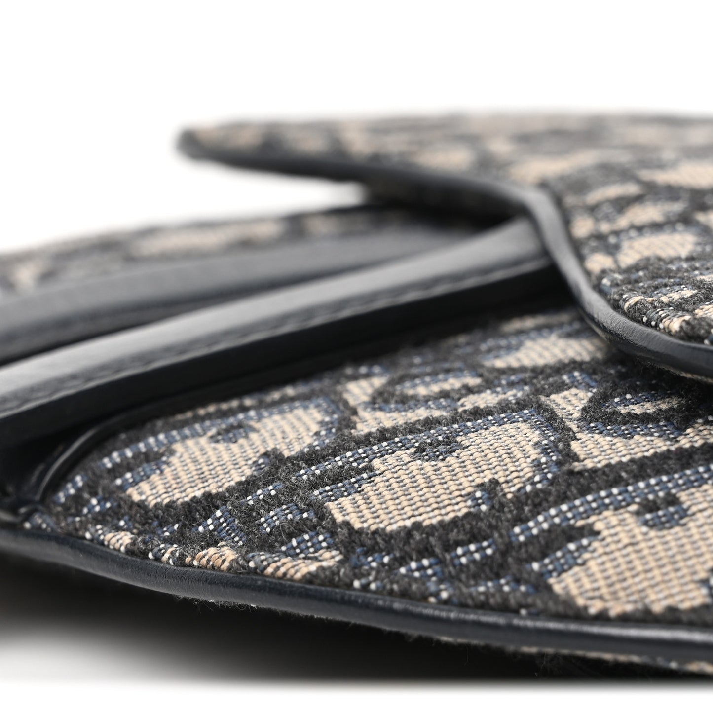 Oblique Saddle Belt Pouch Blue