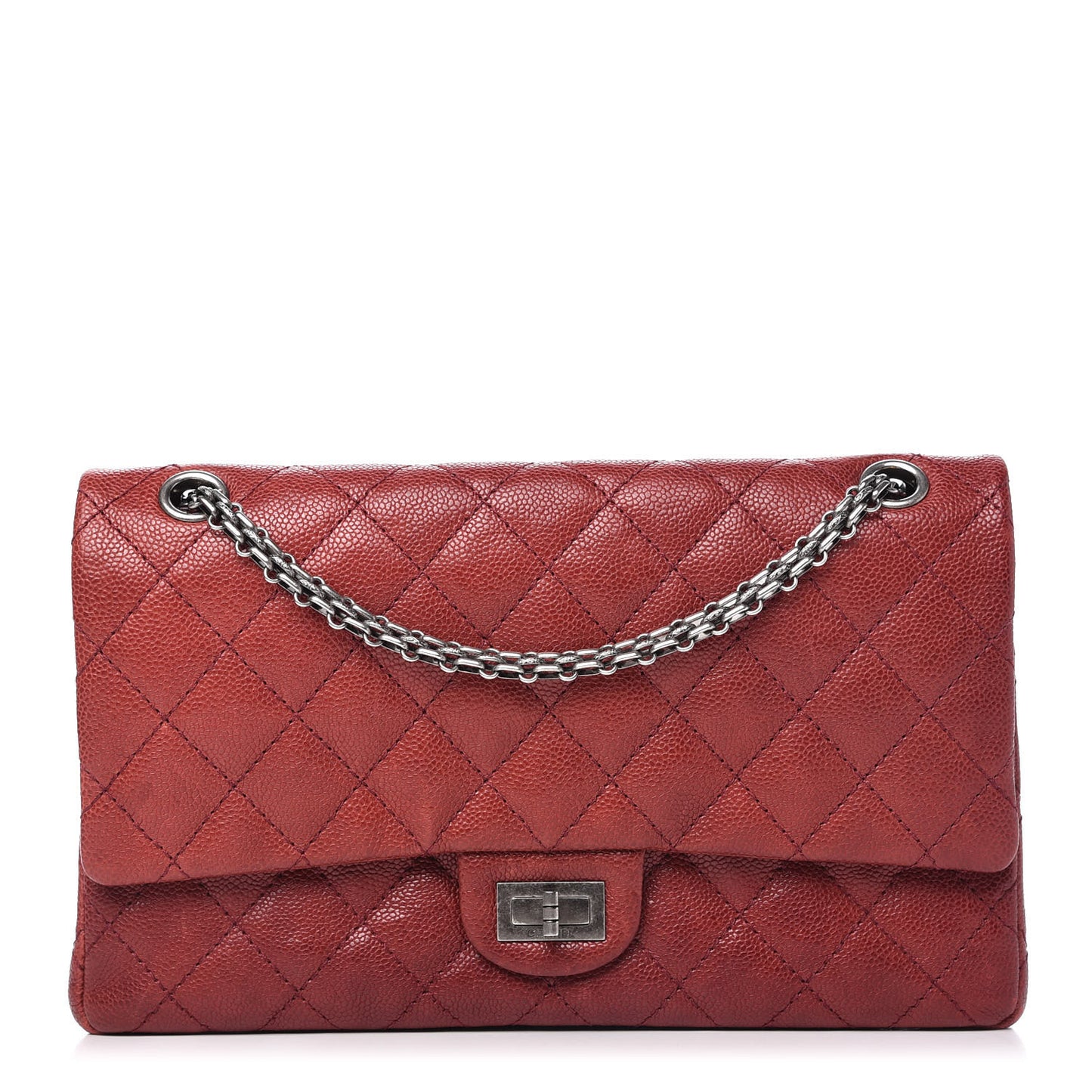 Caviar Quilted 2.55 Reissue 226 Flap Red