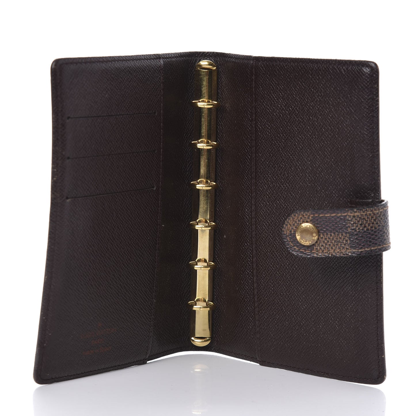 Damier Ebene Small Ring Agenda Cover