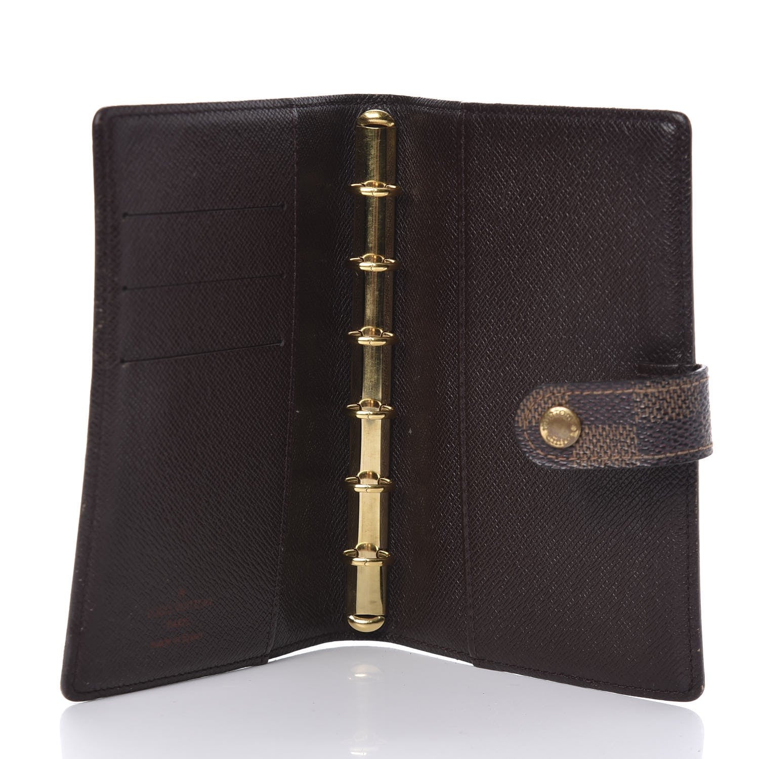 Louis Vuitton Damier Ebene Small Ring Agenda Cover 5 of 8