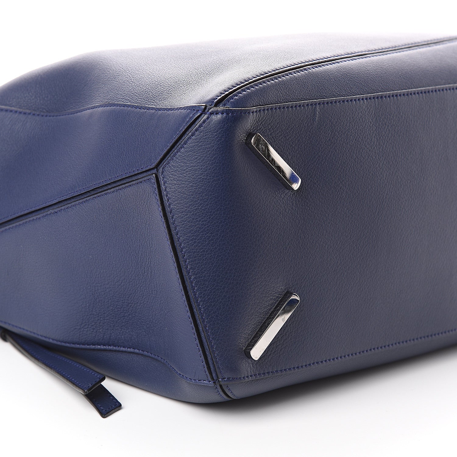 Loewe Calfskin Large Puzzle Bag Deep Blue 7 of 8