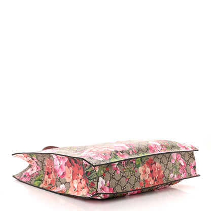 Gucci Soft GG Supreme Monogram Blooms Vertical Tote Beige Multicolor Dry Rose 4 of 10