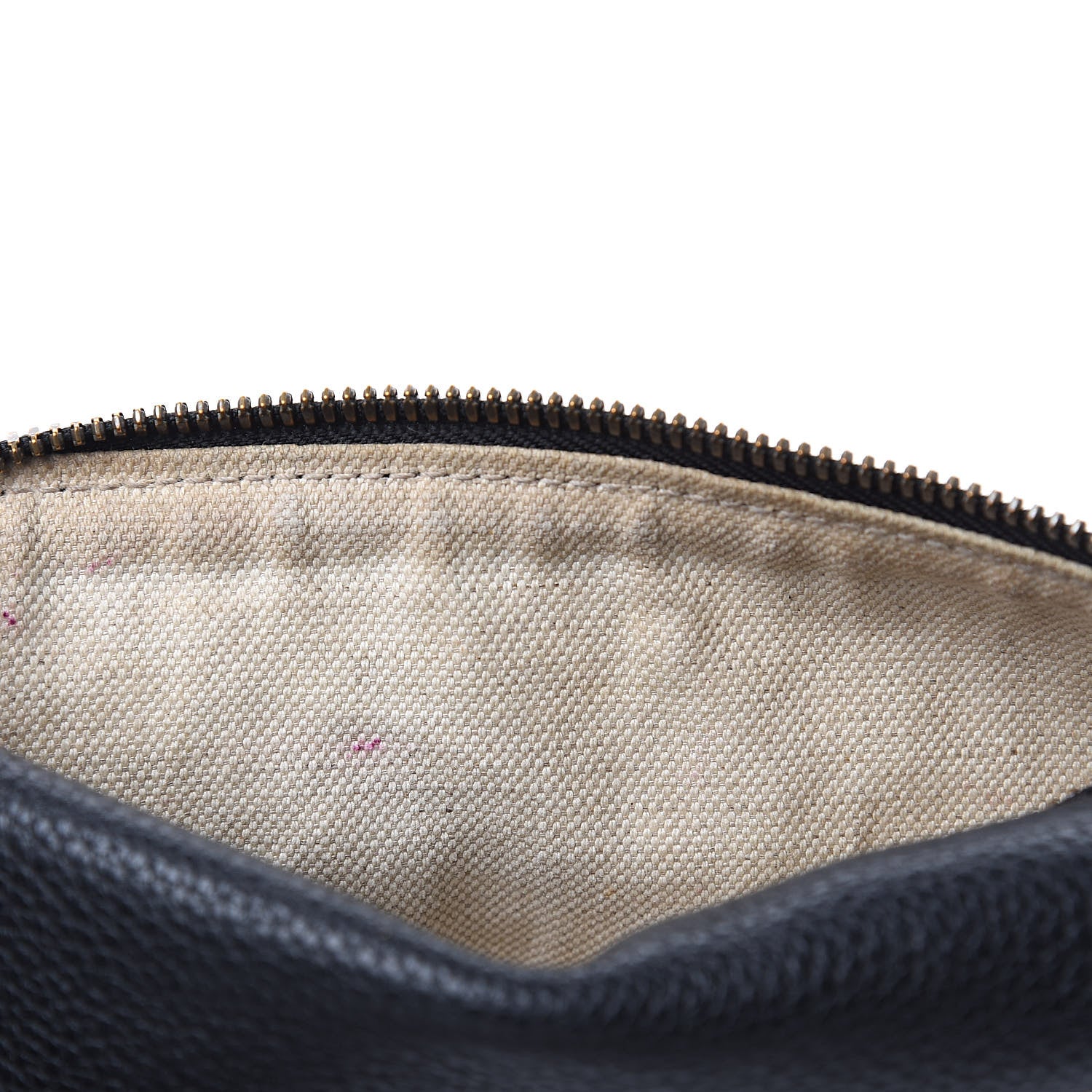 Gucci Grained Calfskin Small Logo Belt Bag Black 12 of 12