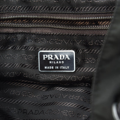 Prada Tessuto Nylon Medium Vela Backpack Ebano 6 of 9