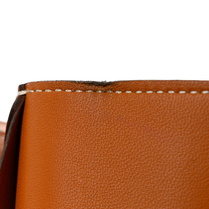 Hermes Tadelakt Constance Short Wallet Gold 9 of 10