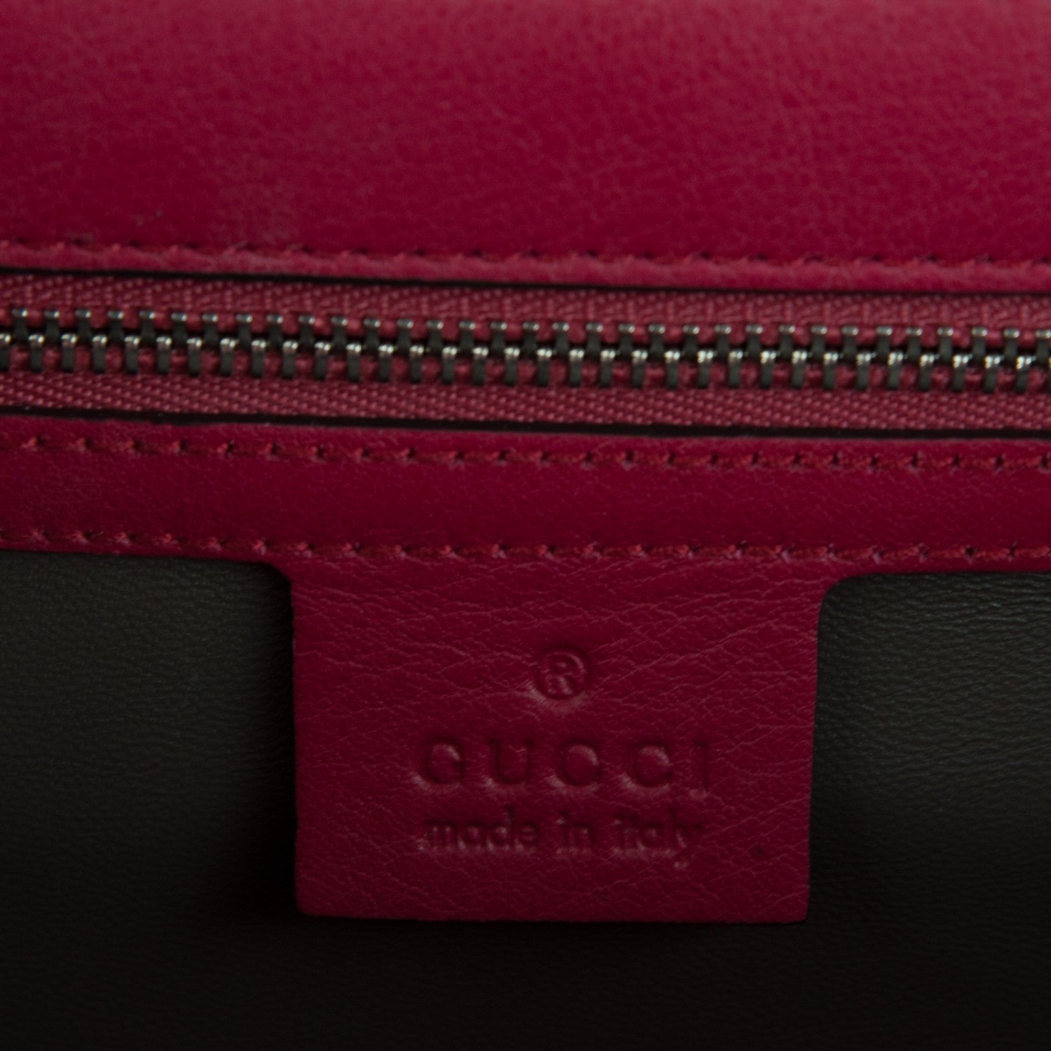 Gucci Moon Calfskin Medium Interlocking G Shoulder Bag Petunia 6 of 7
